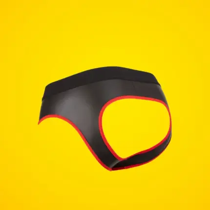 Svenjoyment - Nyitott Jock alsó (fekete-piros)