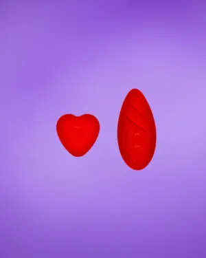 ToyJoy Divine - Távirányítós rezgős bugyi (piros)