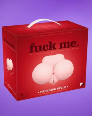 You2Toys - Fuck Me Twerking Style - élethű vagina és popó (natúr)