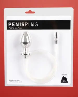 You2Toys - Üreges acél anál dildó húgycsőtágítóval