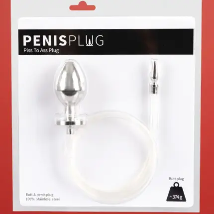 You2Toys - Üreges acél anál dildó húgycsőtágítóval