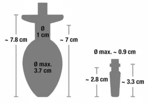 You2Toys - Üreges acél anál dildó húgycsőtágítóval - Image 3