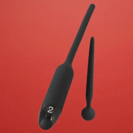 You2Toys Dilator - Húgycsővibrátor és dildó szett (fekete)