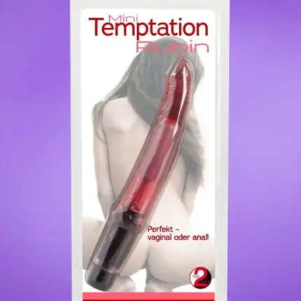 You2Toys - Csábítás vibrátor - rubinvörös