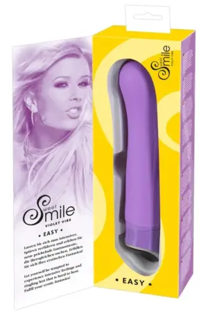 SMILE Easy - Hajlított vibrátor (lila) - Image 2