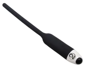 DILATOR - Szilikon húgycsővibrátor - fekete (8mm) - Image 2