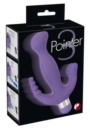 You2Toys - Pointer - Hármas élvezet vibrátor (lila) - Image 2