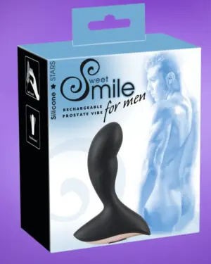 SMILE Prostata Vibe - Akkus prosztata vibrátor (fekete)