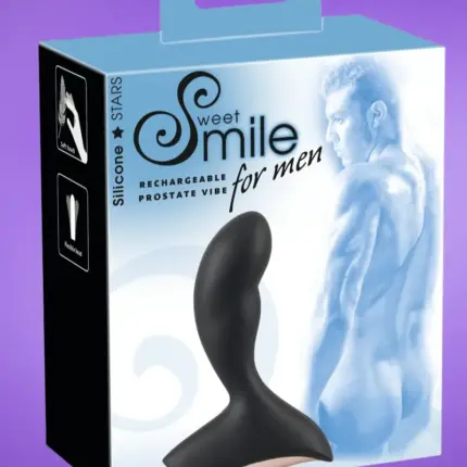 SMILE Prostata Vibe - Akkus prosztata vibrátor (fekete)