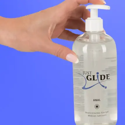 Just Glide Anal - Vízbázisú, anál síkosító (500ml)