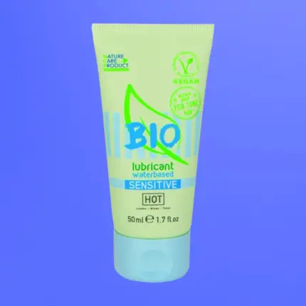 HOT Bio Sensitive - Vegán vízbázisú síkosító (50ml)
