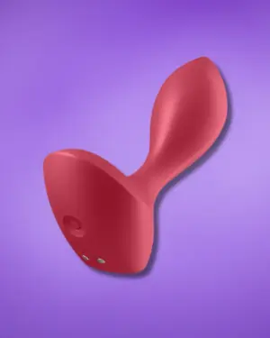 Satisfyer Backdoor Lover - Akkus, vízálló anál vibrátor (piros)