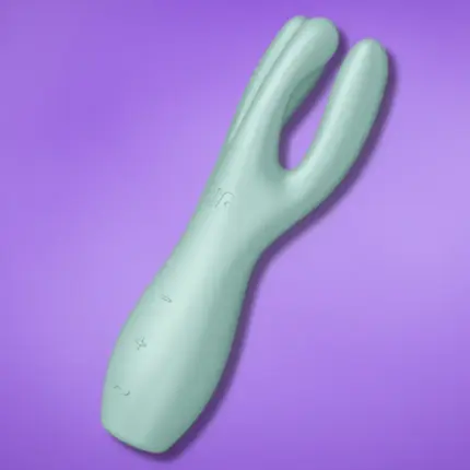 Satisfyer Threesome 3 - Akkus csiklóvibrátor (menta)