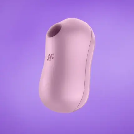 Satisfyer Cotton Candy - Akkus, léghullámos csikló vibrátor (lila)