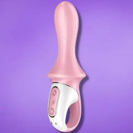 Satisfyer Air Pump Booty 5 - Okos, akkus pumpálható anál vibrátor (pink)