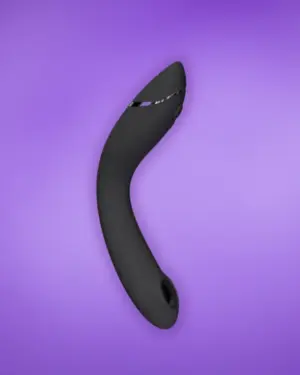 Womanizer OG - Akkus, vízálló 2in1 léghullámos G-pont vibrátor (fekete)