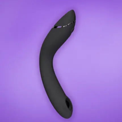 Womanizer OG - Akkus, vízálló 2in1 léghullámos G-pont vibrátor (fekete)