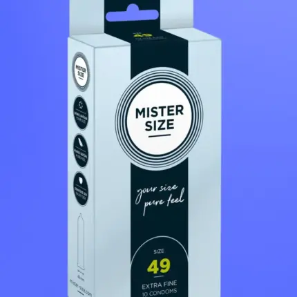 Mister Size vékony óvszer - 49mm (10db)