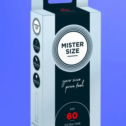 Mister Size vékony óvszer - 60mm (10db)