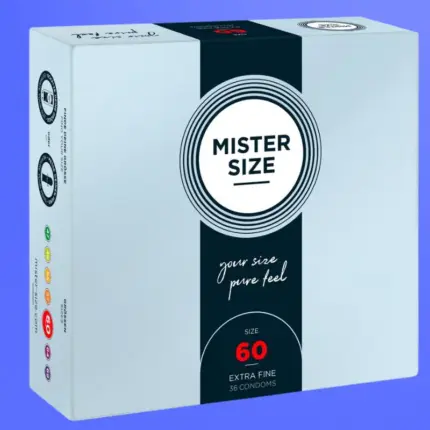 Mister Size vékony óvszer - 60mm (36db)