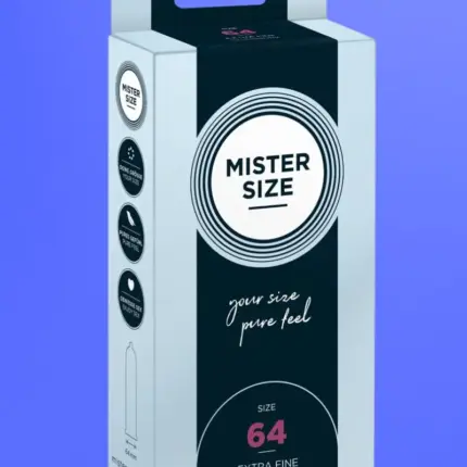 Mister Size vékony óvszer - 64mm (10db)