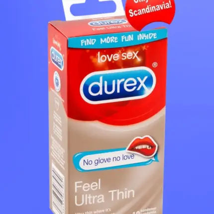 Durex Feel Thin Ultra - Vékonyított óvszer (10db)