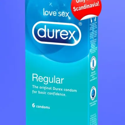 Durex Regular - Sima óvszer (6db)