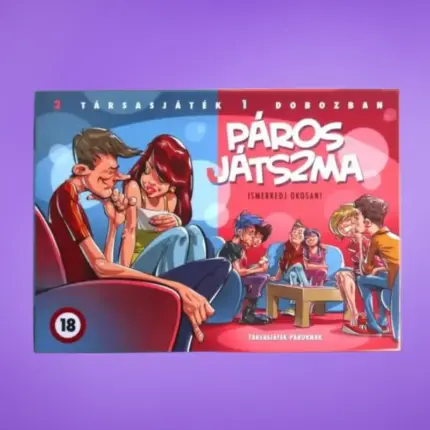 Páros játszma - Ismerkedj okosan társasjáték felnőtteknek