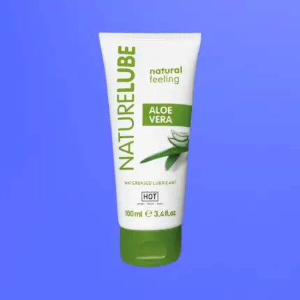 HOT NatureLube Aloe Vera - Vízbázisú síkosító (100ml)