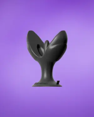 Anal Fantasy Insta-Gaper - Nyitható análkúp (fekete)