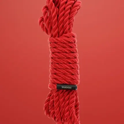 Taboom - Bondage kötél (piros) - 5m