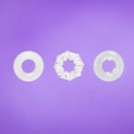 Renegade Dyno Ring - Péniszgyűrű szett (3db) - áttetsző