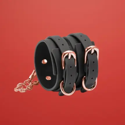 Bondage Couture - Bokabilincs (fekete-rose gold)