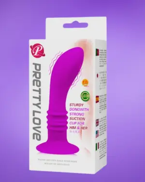 Pretty Love Anal Plug - Vibrációs análplug (lila)