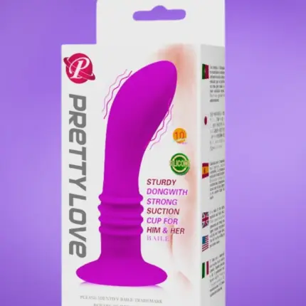 Pretty Love Anal Plug - Vibrációs análplug (lila)