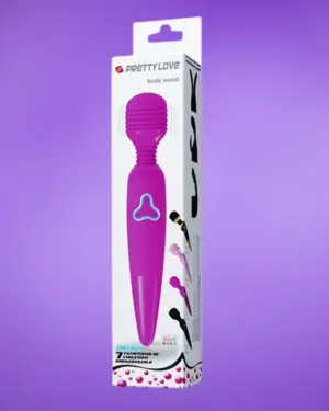 Pretty Love Body Wand - Akkus maszírozó (fekete)