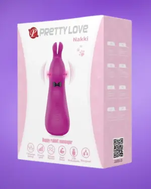 Pretty Love Nakki - Akkus,nyuszis csiklóizgató (lila)