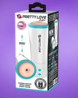 Pretty Love Aby - Vibrációs maszturbátor hangeffektussal