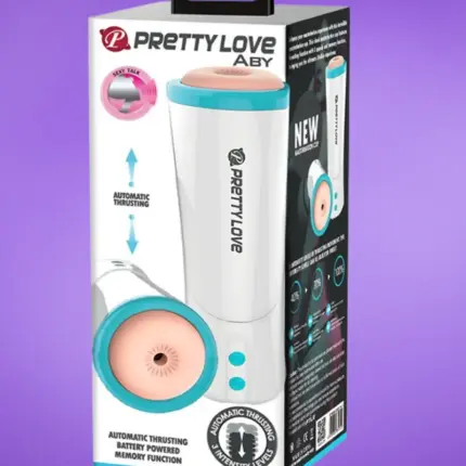 Pretty Love Aby - Vibrációs maszturbátor hangeffektussal
