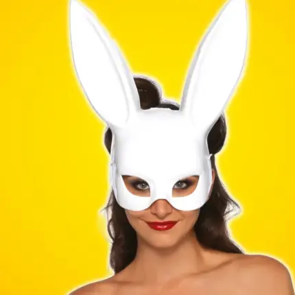 Leg Avenue - Fehér nyuszi álarc