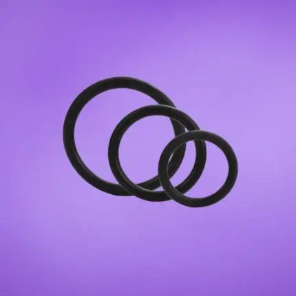 Calexotics Tri-Rings - Fekete péniszgyűrű szett (3db)