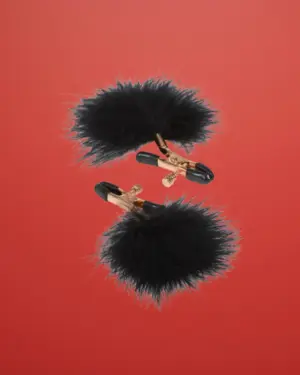 Entice Accessories - Tollas bimbócsipesz (fekete)