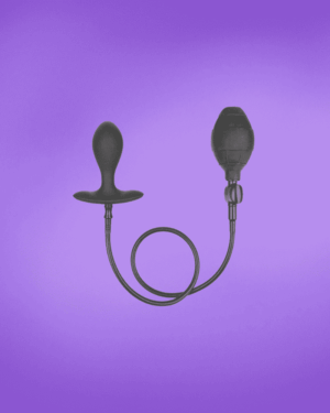 CalExotics Silicone Inflatable Plug - Felfújható análdugó (fekete) - Image 2