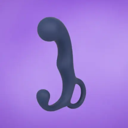 Calexotics Viceroy - Rugalmas prosztata dildó (kék)