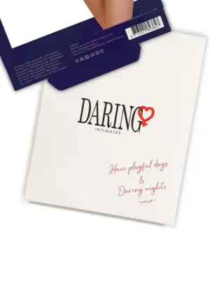 Daring Intimates 76023 - Fekete nyitott bugyi S/M - Image 4