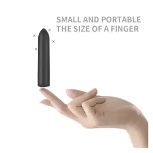 Tardenoche Magny - Akkus mini vibrátor (fekete) - Image 9