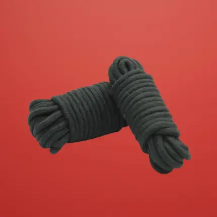 Fetish Addict - Bondage kötél (fekete) - 5m