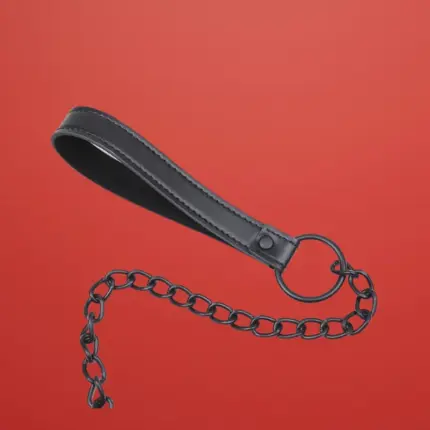 Fetish Addict - Nyakörv pórázzal (fekete)