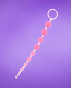 Toyjoy Thai Toy - Gyöngyös análfüzér (pink)