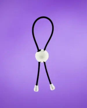 Toyjoy Power X - Állítható péniszgyűrű (fekete)